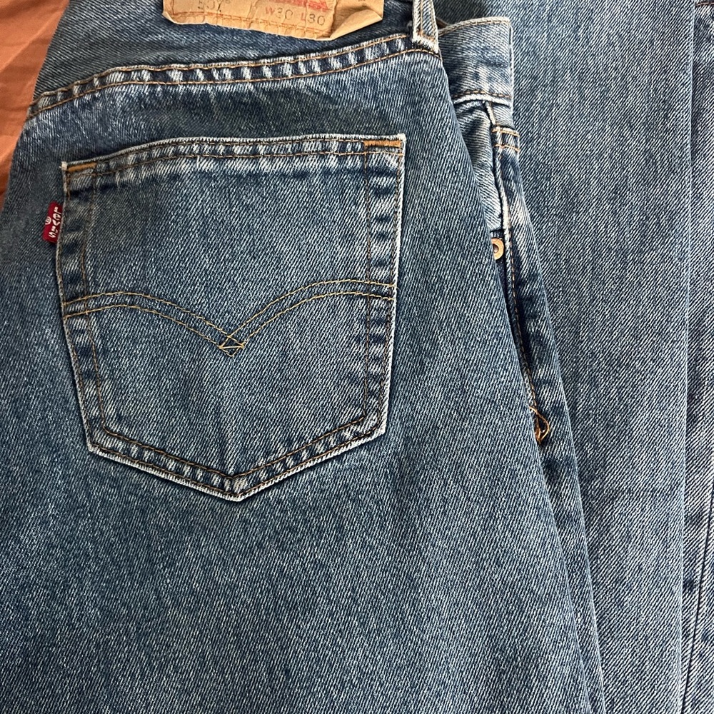 Levi's Blue Denim Jeans 501
